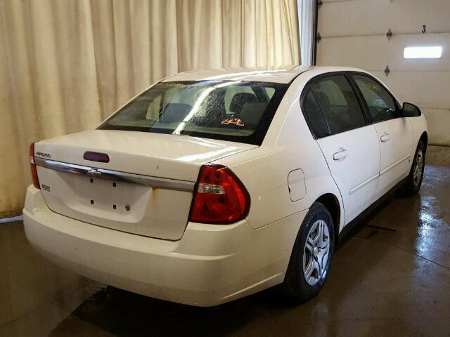 1G1ZS58F88F102557 - 2008 CHEVROLET MALIBU LS 白色 照片 4