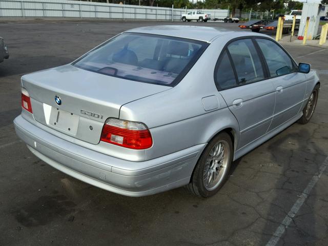 WBADT63493CK35135 - 2003 BMW 530 I AUTO SILVER photo 4