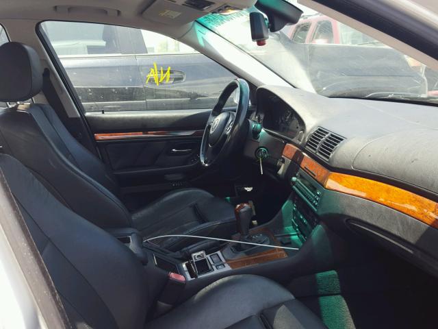 WBADT63493CK35135 - 2003 BMW 530 I AUTO SILVER photo 5