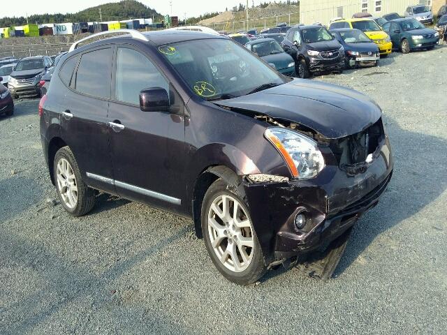 JN8AS5MV5DW140716 - 2013 NISSAN ROGUE S BLACK photo 1