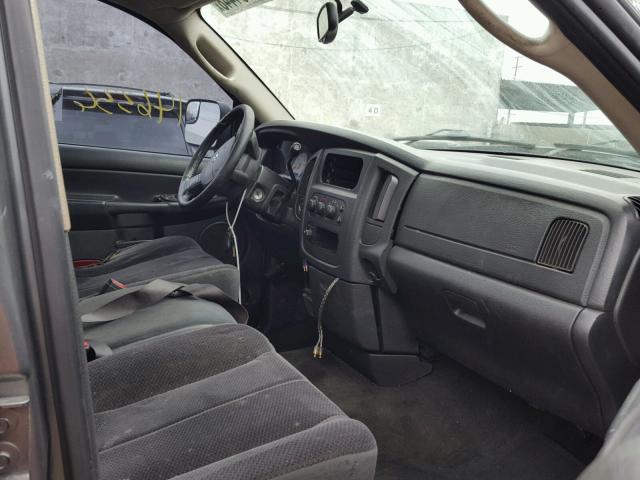 3D7KS28D95G772558 - 2005 DODGE RAM 2500 S GRAY photo 5