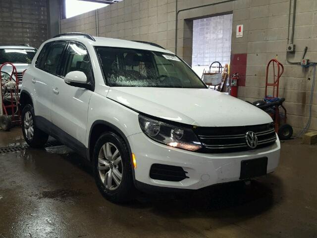 WVGBV7AX4GW553509 - 2016 VOLKSWAGEN TIGUAN WHITE photo 1