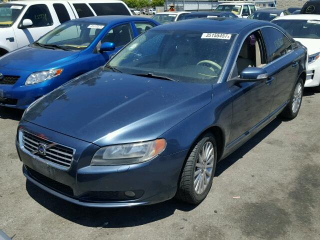 YV1AS982871044190 - 2007 VOLVO S80 3.2 FW BLUE photo 2