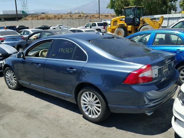 YV1AS982871044190 - 2007 VOLVO S80 3.2 FW BLUE photo 3