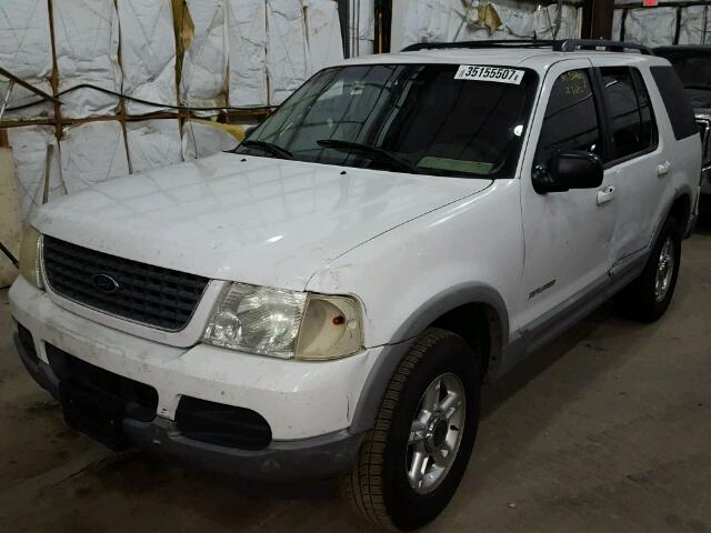 1FMZU63E32ZB73009 - 2002 FORD EXPLORER X WHITE photo 2