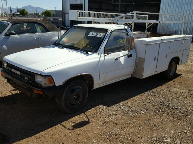 JT5VN94T7L0015286 - 1990 TOYOTA PICK UP WHITE photo 2