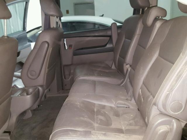 5FNRL5H67EB001305 - 2014 HONDA ODYSSEY EX GRAY photo 6