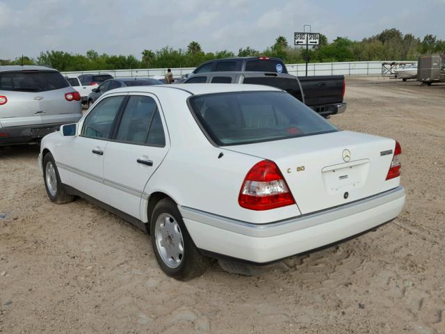 WDBHA28E7RF094348 - 1994 MERCEDES-BENZ C 280 WHITE photo 3