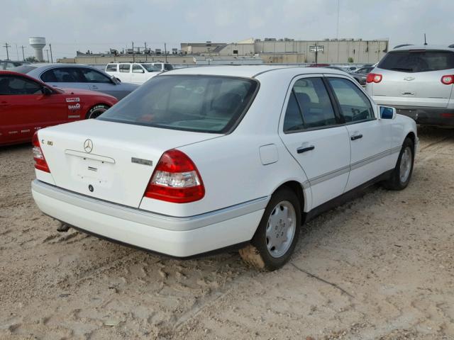 WDBHA28E7RF094348 - 1994 MERCEDES-BENZ C 280 WHITE photo 4