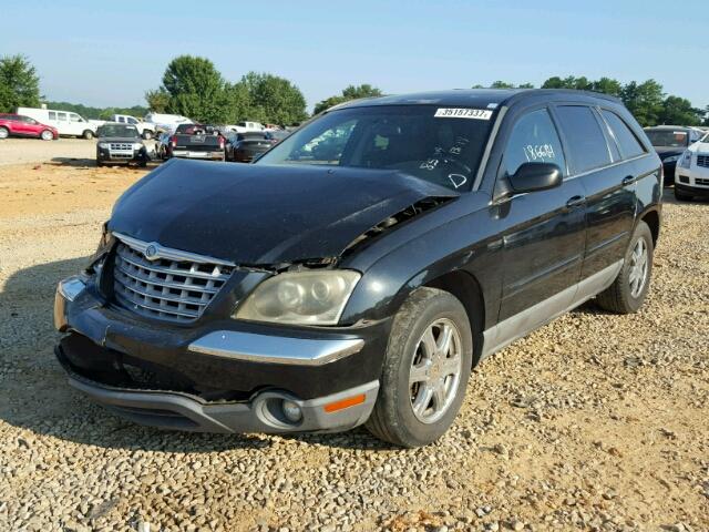 2C8GM68414R358537 - 2004 CHRYSLER PACIFICA BLACK photo 2