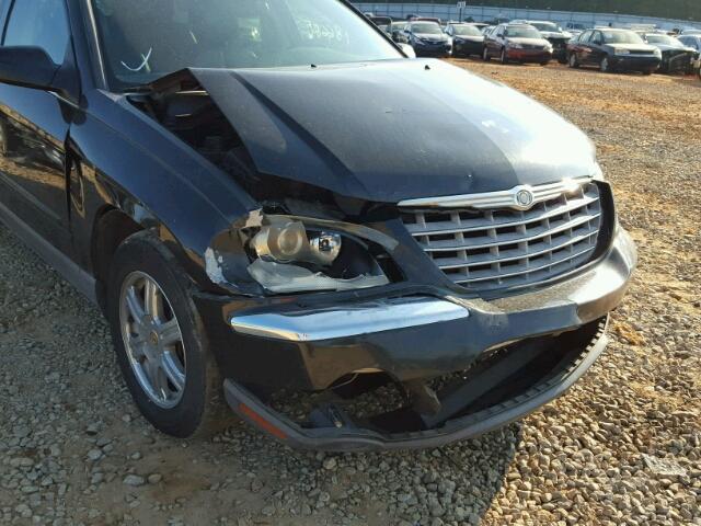 2C8GM68414R358537 - 2004 CHRYSLER PACIFICA BLACK photo 9