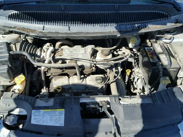 1A4GP45R46B681179 - 2006 CHRYSLER TOWN & COU SILVER photo 7