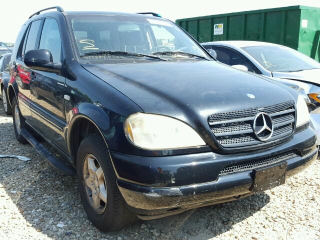 4JGAB54E7YA177907 - 2000 MERCEDES-BENZ ML 320 BLACK photo 1