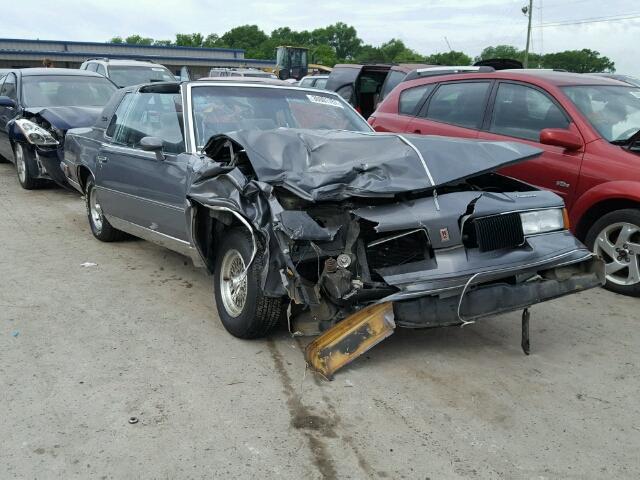 1G3GK11Y3HR308354 - 1987 OLDSMOBILE CUTLASS SA BLUE photo 1