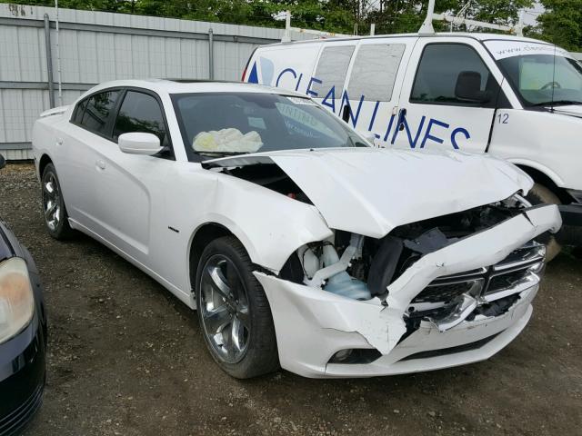 2C3CDXCT4DH570752 - 2013 DODGE CHARGER R/ WHITE photo 1