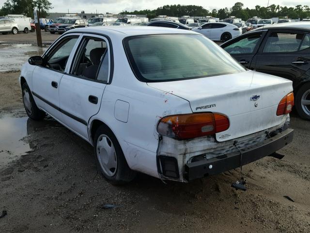 1Y1SK52852Z404263 - 2002 CHEVROLET GEO PRIZM 白色 照片 3