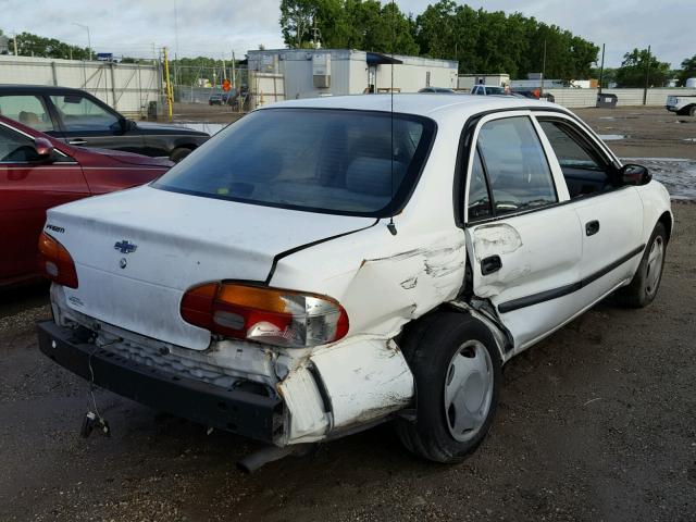 1Y1SK52852Z404263 - 2002 CHEVROLET GEO PRIZM 白色 照片 4