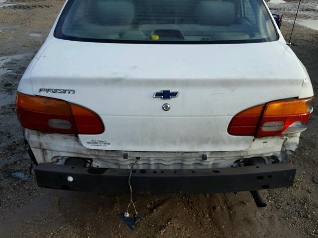 1Y1SK52852Z404263 - 2002 CHEVROLET GEO PRIZM 白色 照片 9
