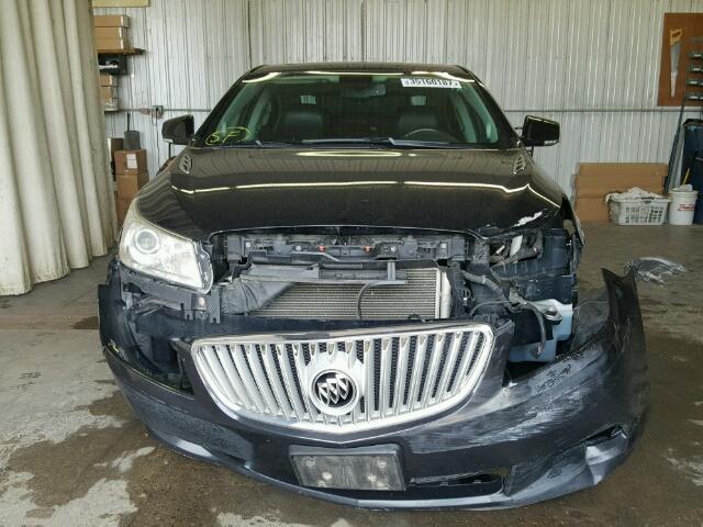 1G4GE5GD7BF323804 - 2011 BUICK LACROSSE BLACK photo 9