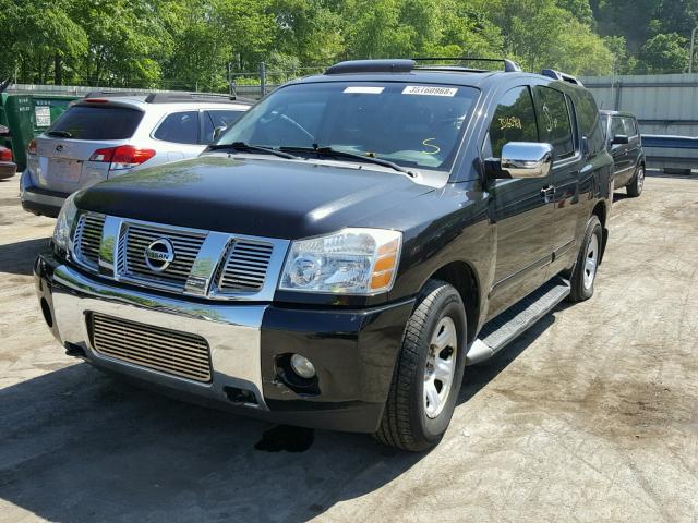 5N1AA08B36N722917 - 2006 NISSAN ARMADA SE BLACK photo 2