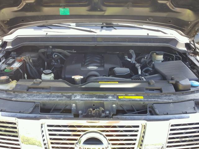 5N1AA08B36N722917 - 2006 NISSAN ARMADA SE BLACK photo 7