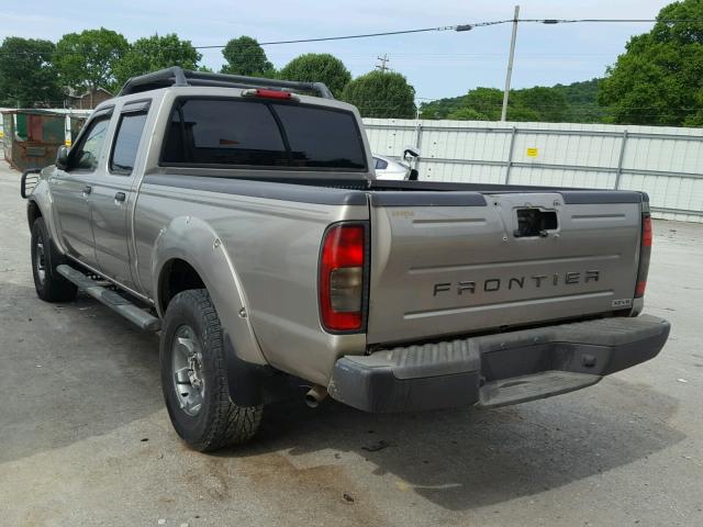 1N6ED29Y74C457324 - 2004 NISSAN FRONTIER C SILVER photo 3