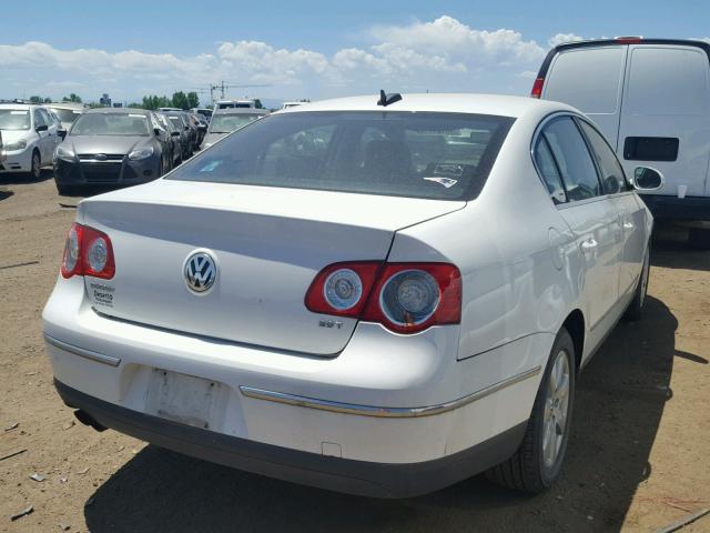 WVWEK73C26P049103 - 2006 VOLKSWAGEN PASSAT WHITE photo 4