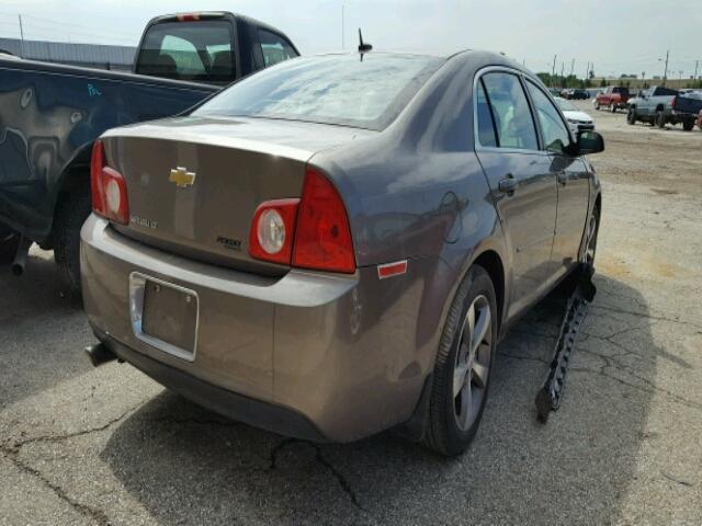 1G1ZC5E15BF257547 - 2011 CHEVROLET MALIBU 1LT BROWN photo 4