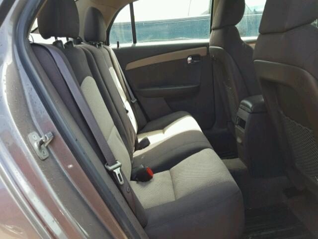 1G1ZC5E15BF257547 - 2011 CHEVROLET MALIBU 1LT ყავისფერი ფოტო 6