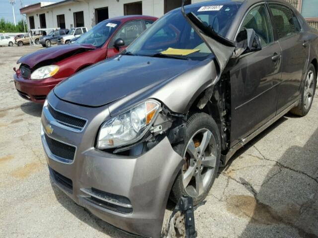 1G1ZC5E15BF257547 - 2011 CHEVROLET MALIBU 1LT ყავისფერი ფოტო 9
