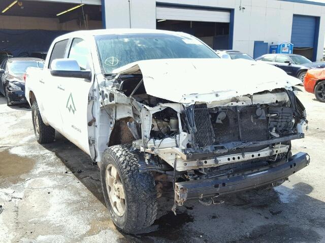 5TBDV58177S482219 - 2007 TOYOTA TUNDRA CRE WHITE photo 1