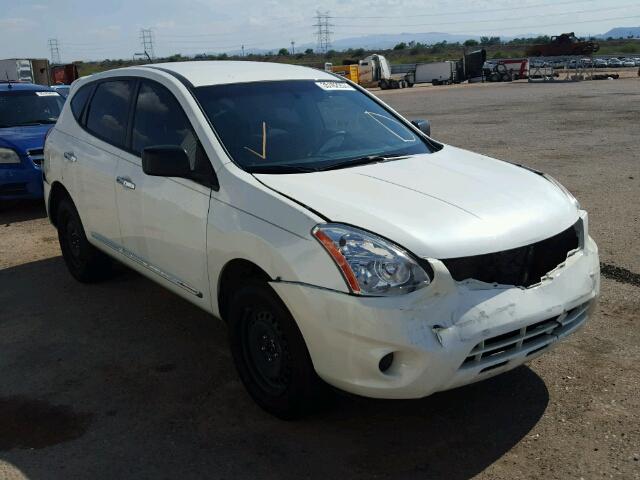 JN8AS5MT5DW029128 - 2013 NISSAN ROGUE S WHITE photo 1