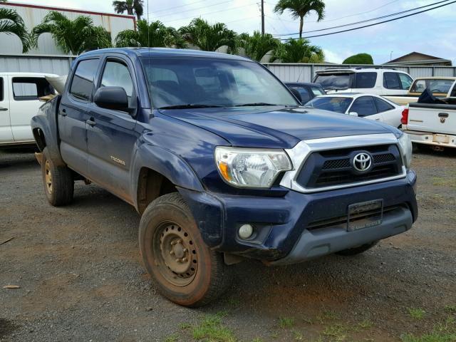 3TMLU4EN3DM113036 - 2013 TOYOTA TACOMA DOU 蓝色 照片 1