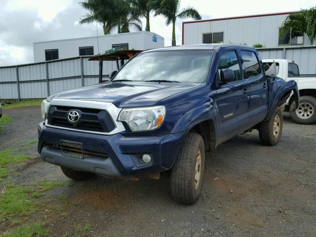 3TMLU4EN3DM113036 - 2013 TOYOTA TACOMA DOU 蓝色 照片 2