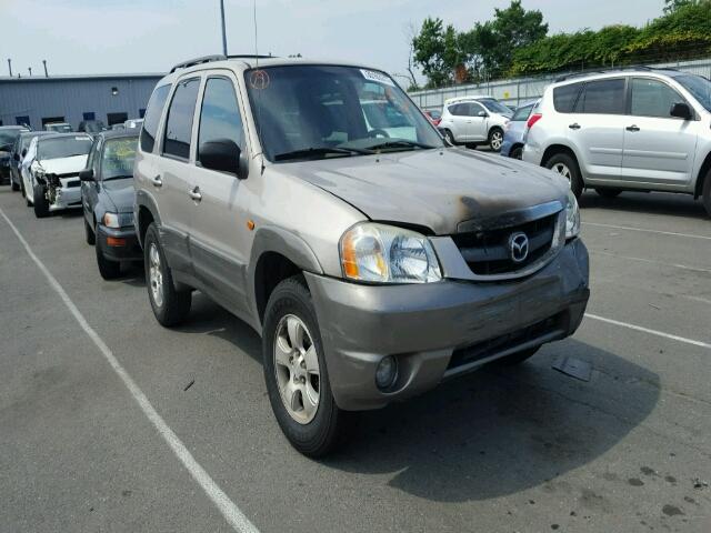 4F2CU091X2KM10552 - 2002 MAZDA TRIBUTE GOLD photo 1