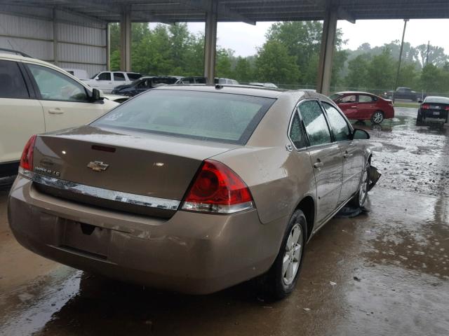 2G1WB58K569298060 - 2006 CHEVROLET IMPALA LS GOLD photo 4