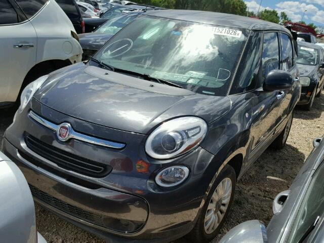 ZFBCFABH1EZ024981 - 2014 FIAT 500L EASY BLACK photo 2