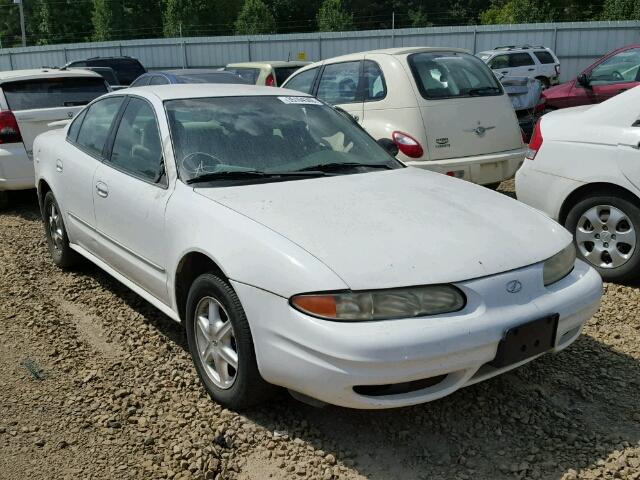 1G3NL52F94C159048 - 2004 OLDSMOBILE ALERO GL WHITE photo 1