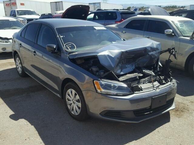 3VW2K7AJ4DM295980 - 2013 VOLKSWAGEN JETTA BASE 石墨色 照片 1