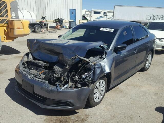 3VW2K7AJ4DM295980 - 2013 VOLKSWAGEN JETTA BASE 石墨色 照片 2