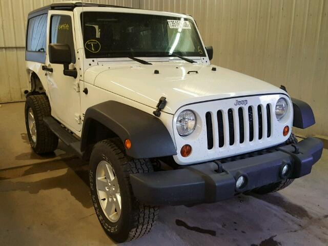 1C4AJWAG2CL281088 - 2012 JEEP WRANGLER S 白色 照片 1