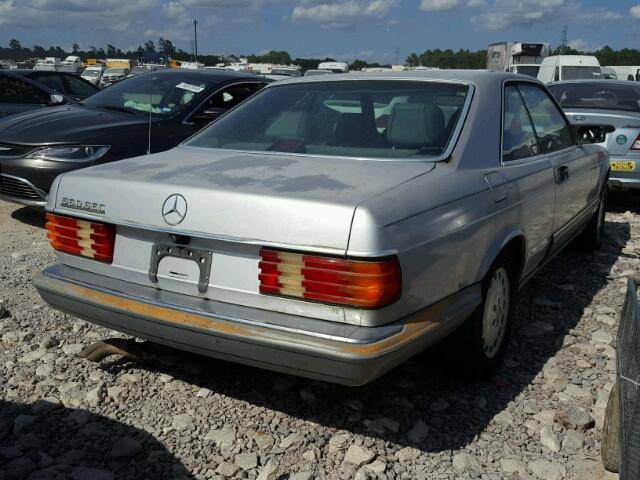 WDBCA45E0MA600926 - 1991 MERCEDES-BENZ 560 SEC BROWN photo 4