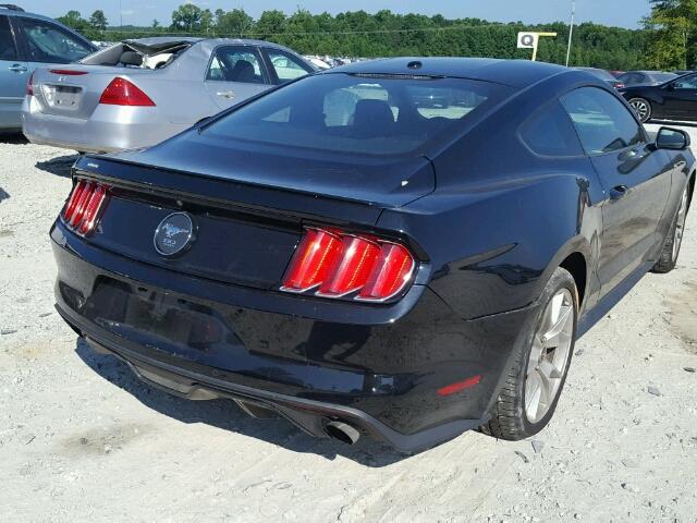 1FA6P8TH1F5310472 - 2015 FORD MUSTANG BLACK photo 4