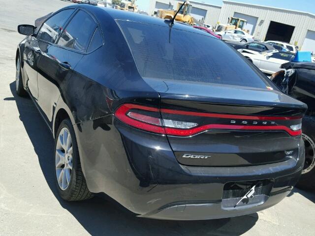 1C3CDFBA0DD328189 - 2013 DODGE DART SXT BLACK photo 3