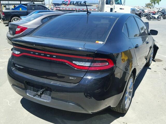 1C3CDFBA0DD328189 - 2013 DODGE DART SXT BLACK photo 4