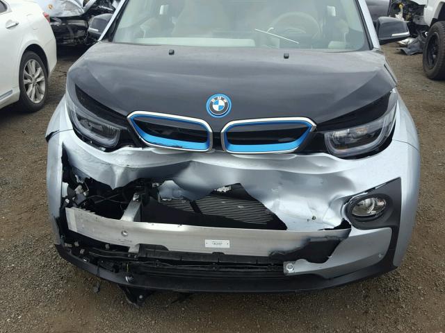 WBY1Z4C55GV508937 - 2016 BMW I3 REX ვერცხლისფერი ფოტო 7