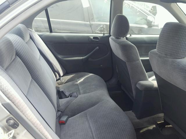 2HGEJ6617YH579258 - 2000 HONDA CIVIC BASE SILVER photo 6