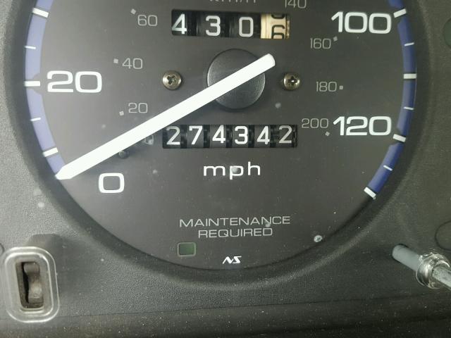 2HGEJ6617YH579258 - 2000 HONDA CIVIC BASE SILVER photo 8