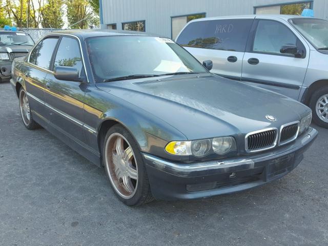 WBAGG83451DN82899 - 2001 BMW 740 I AUTO GRAY photo 1