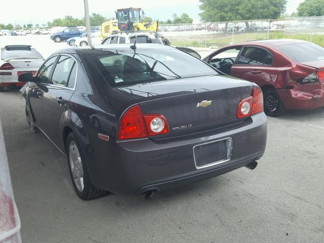 1G1ZD5E7XA4155284 - 2010 CHEVROLET MALIBU 2LT CHARCOAL photo 3